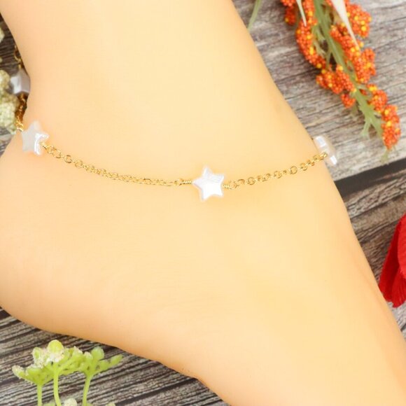 "Elegant Handmade Anklet – Delicate Jewelry for Women, MAR091769 - Picture 7 of 10